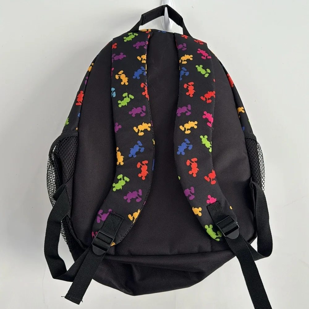 Walt Disney World Multi-Colored Mickey Mouse Silhouette Backpack
